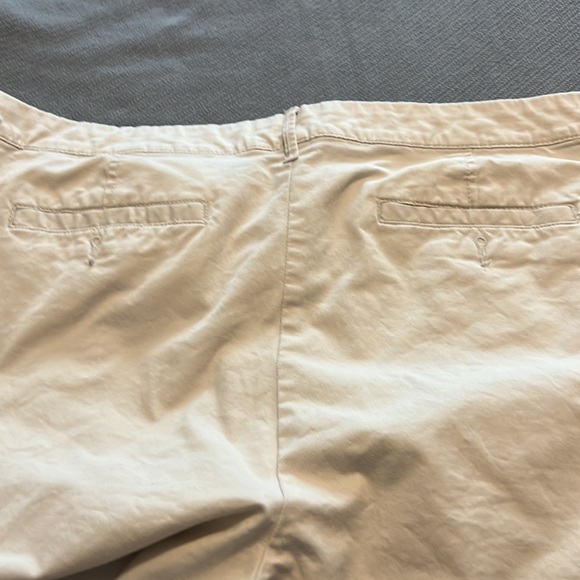 Gap Khakis Skinny Boyfriend 18R plus size chinos work pants casual lightweight - Picture 4 of 7